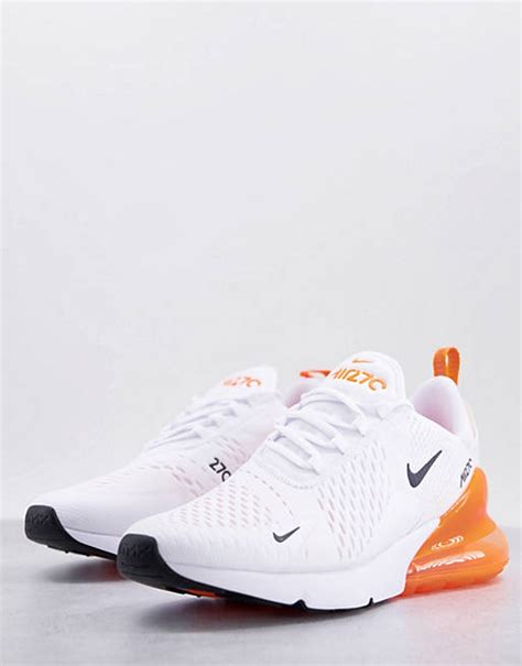 nike air 270 wit en oranje|Wit Air Max 270 Schoenen (6) .